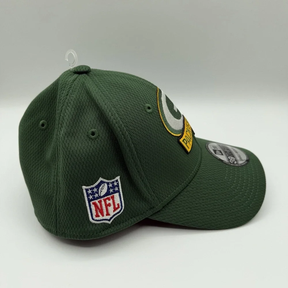New Era 39Thirty Green Bay Packers 2022 Sideline Hat Cap Sz S/M Stretch‎ Fit NFL